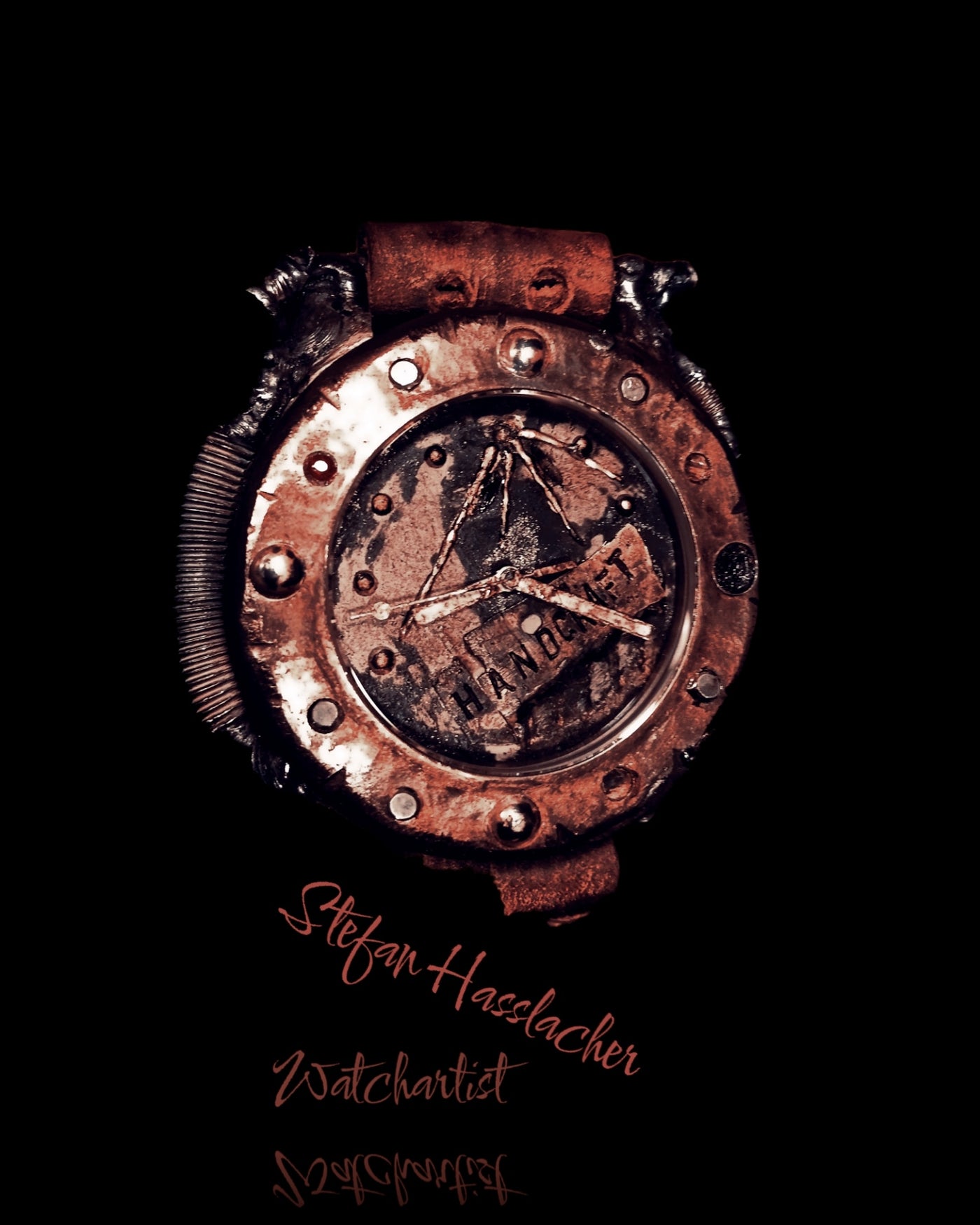 Steam - Handgefertigte Uhr - Einzelstück