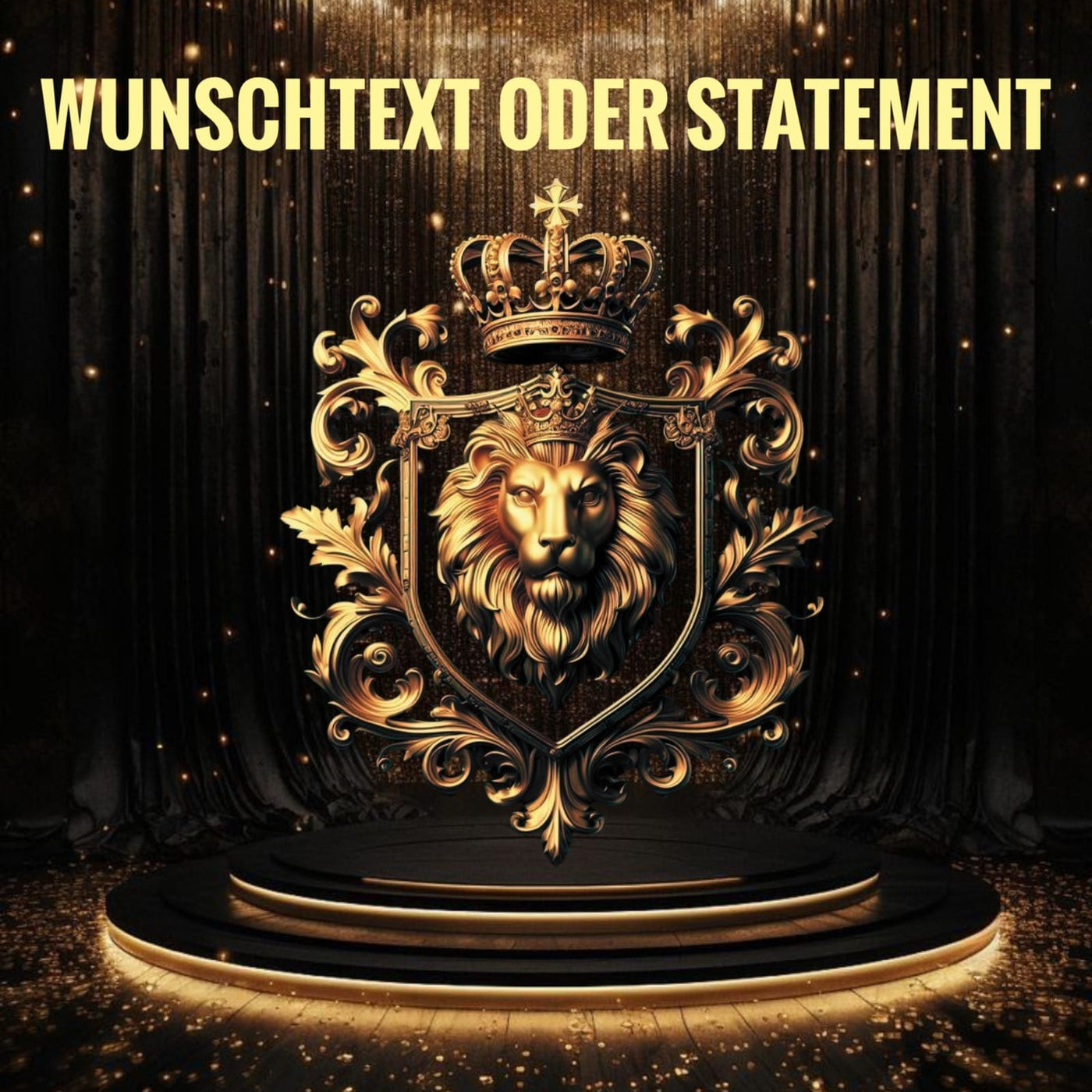 Wunschtext oder Statement - Goldkult-Shop