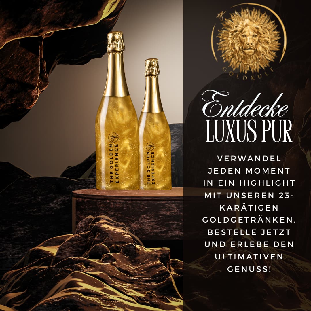 Goldsekt – Luxus trifft Kunst