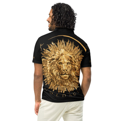 Goldkult Couture Poloshirt – Eleganz trifft Komfort - Black & White - Goldkult-Shop