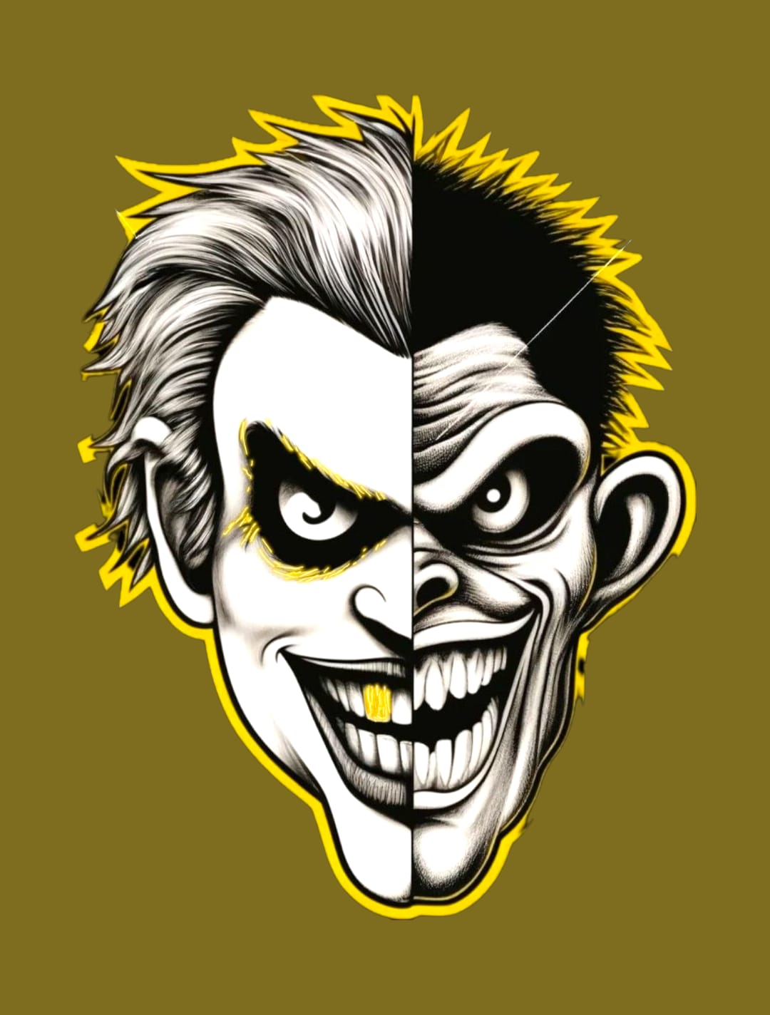 Gold Couture - Lifestyle Tee - Gold Face - The Statement
